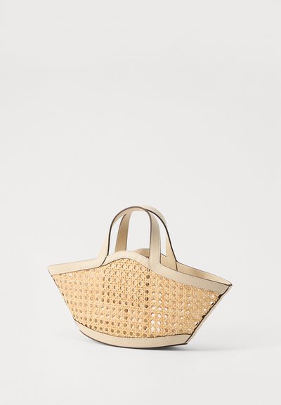 Cult Gaia MINI YARA TOTE - Handtas - natural