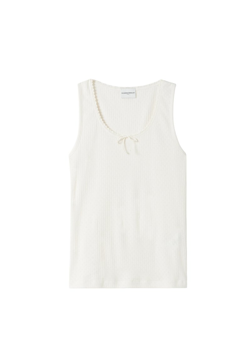 CLAUDIE PIERLOT Top crème