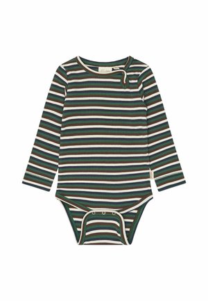 Petit Piao, PPSONG L_S BODY - Body - trekking green multistriped