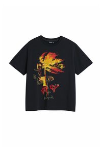 PALM TREE - Tricou cu imprimeu - black