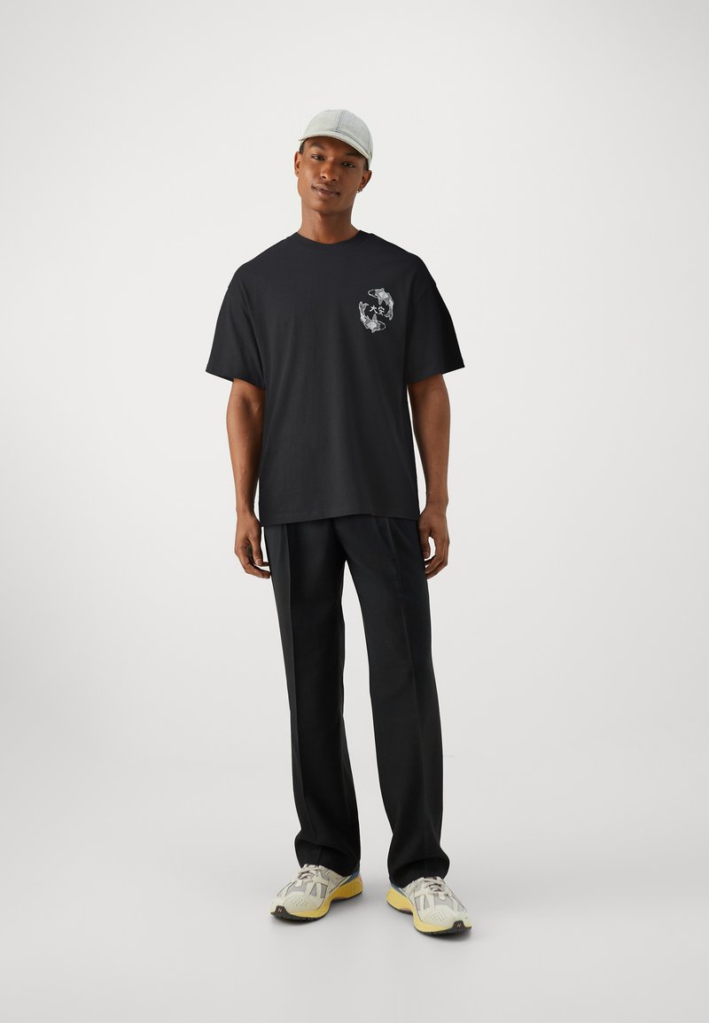 JACK & JONES overshirt met textuur zwart JACK & JONES overshirt met textuur zwart