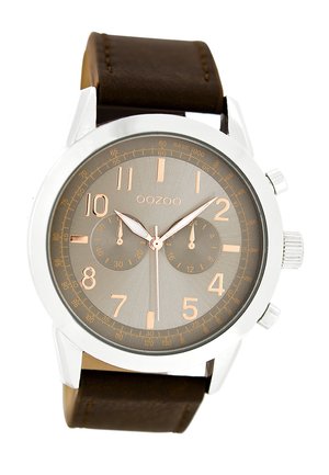 OOZOO TIMEPIECES - Chronograph watch - silberfarben