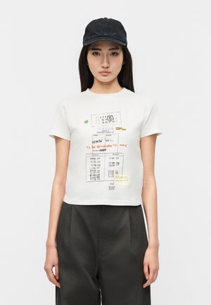 T-shirt imprimé - white