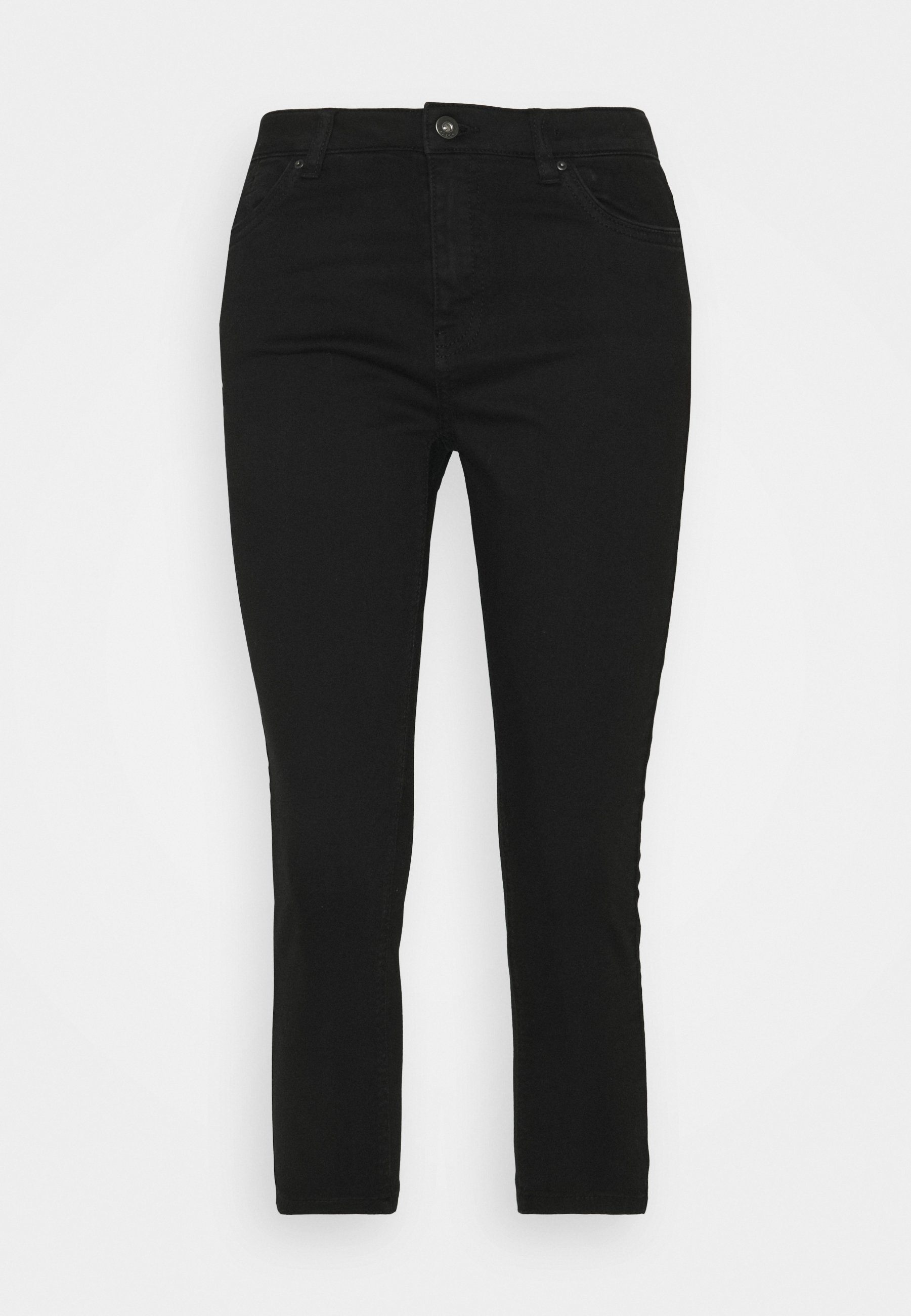 edc by Esprit SKINNY CAPRI - Broek - black/Zwart - Zalando.nl