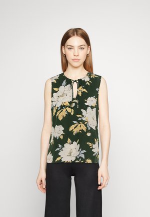VILA VIMESA TIE STRING - Μπλούζα - garden topiary