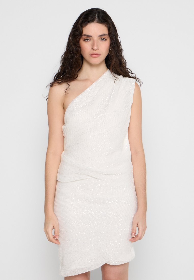 Iro Cocktailjurk wit Iro Cocktailjurk wit