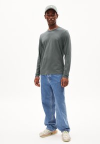ARMEDANGELS JAARLO - Langarmshirt - space steel