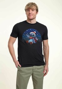 Disney LILO & STITCH SNOWING STITCH UNISEX - T-shirt z nadrukiem