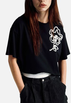 T-Shirt print - black