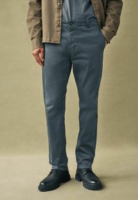 Next SLIM FIT PREMIUM - Vászonnadrágok - blue