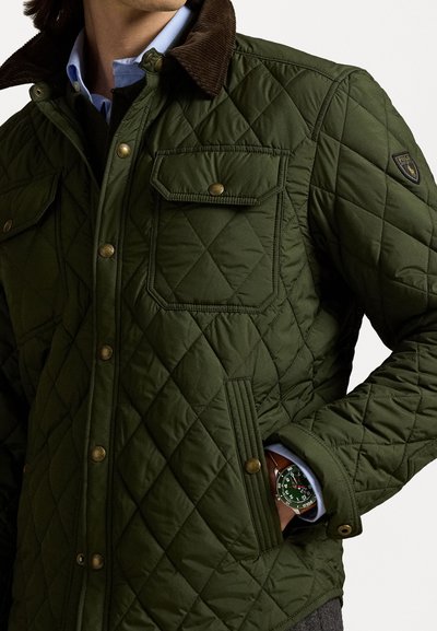 Polo Ralph Lauren THE BEATON QUILTED JACKET - Light jacket - company olive