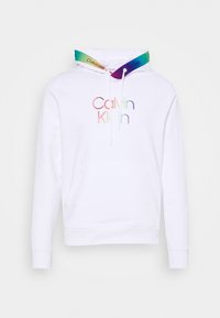 Calvin Klein PRIDE LOGO TAPE HOODIE Sweatshirt Bright White/white |  craft-ivf.com