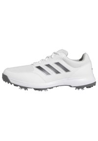 adidas Golf - TECH RESPONSE 3.0 WIDE - Trail running shoes - cloud white   dark silver metallic   silver metallic Thumbnail Image 1