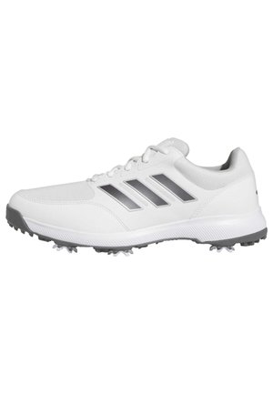 adidas Golf TECH RESPONSE 3.0 WIDE - Scarpe da golf - cloud white   dark silver metallic   silver metallic