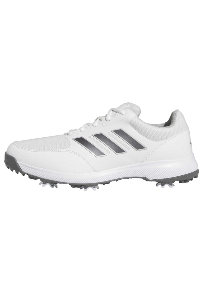 adidas Golf - TECH RESPONSE 3.0 WIDE - Trail running shoes - cloud white   dark silver metallic   silver metallic, Enlarge