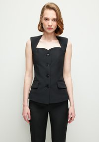 FRONT POCKET  - Chaleco - black