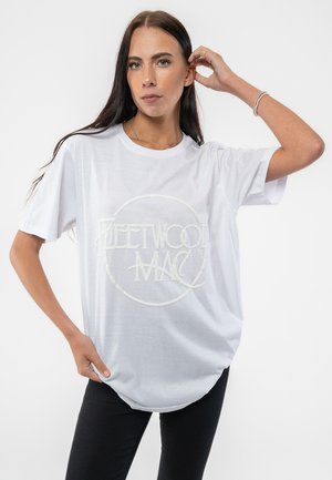 Paradiso Clothing NIRVANA HI BUILD SMILEY - Print T-shirt - white