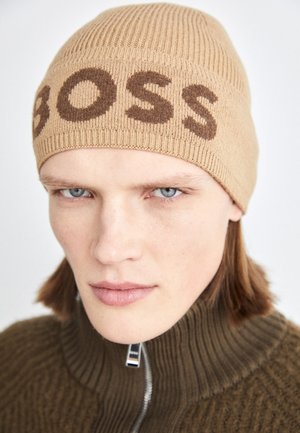 BOSS ELIO UNISEX - Beanie - medium beige
