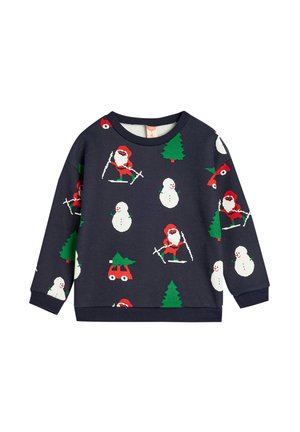 SANTA CLAUS - Sudadera - mottled dark blue