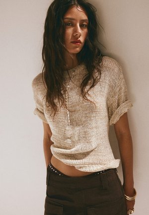 Mango, ADULT - T-shirt basique - beige
