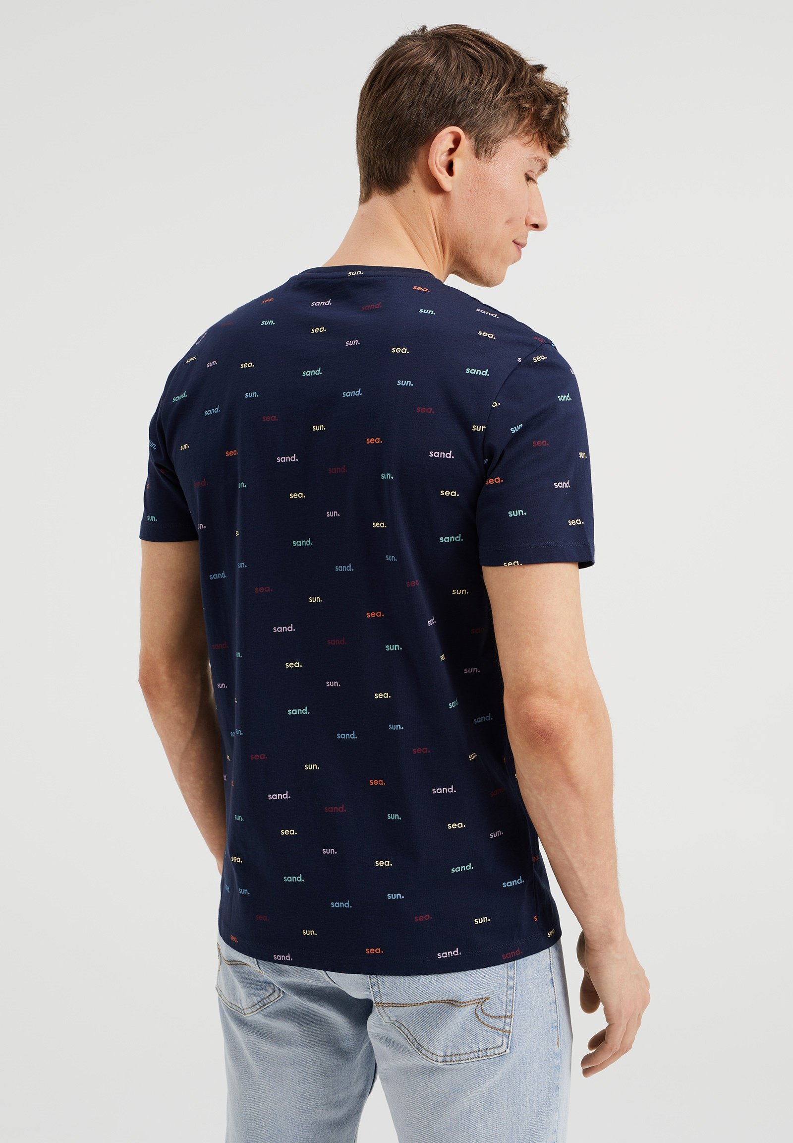 WE Fashion MET DESSIN - T-shirt print 