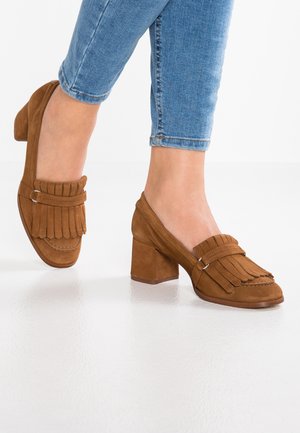 Pumps - cognac