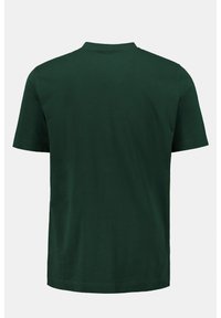 JP1880 T-SHIRT 2ER PACK V-AUSSCHNIT HALBARM  - T-shirt basique - vert foncé, noir