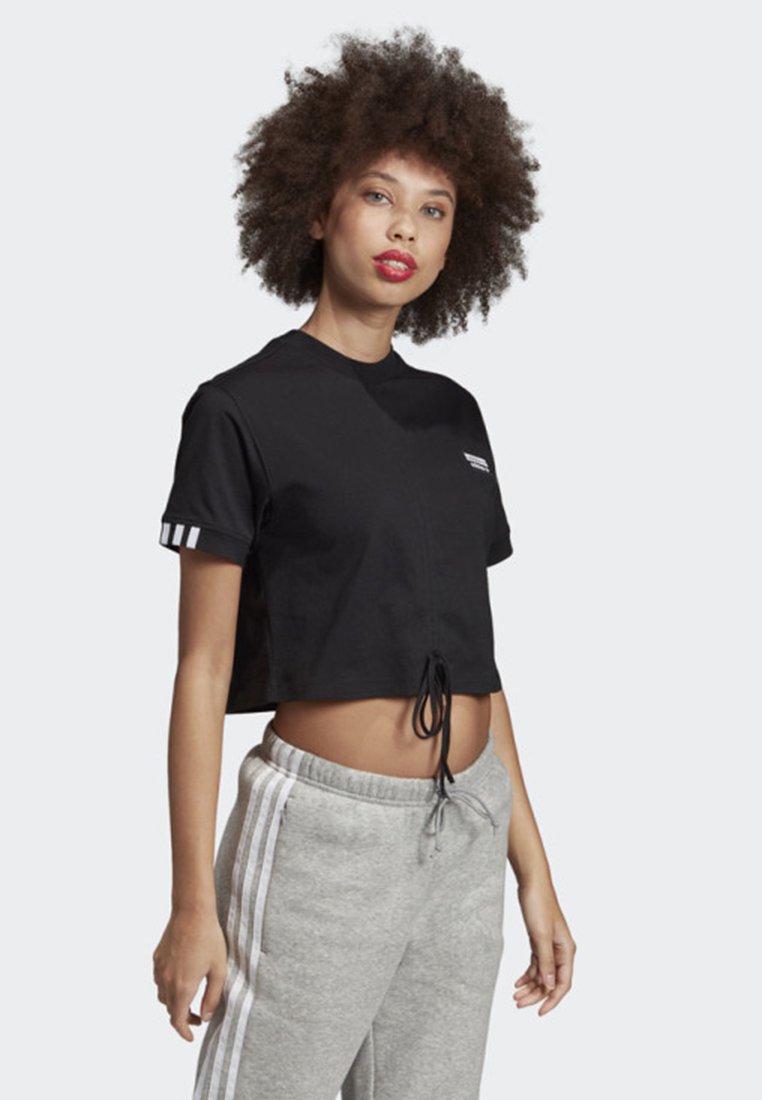 adidas ruched tee