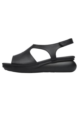 Camper BALLOON - Sandály na klínu - schwarz