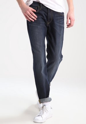 Jeans Straight Leg - dark-blue denim