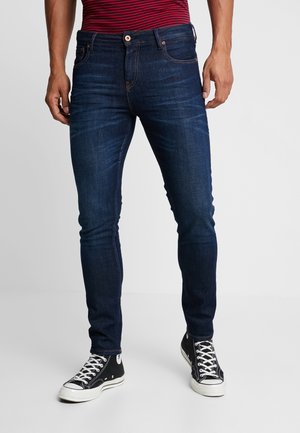 Vaqueros pitillo - dark-blue denim