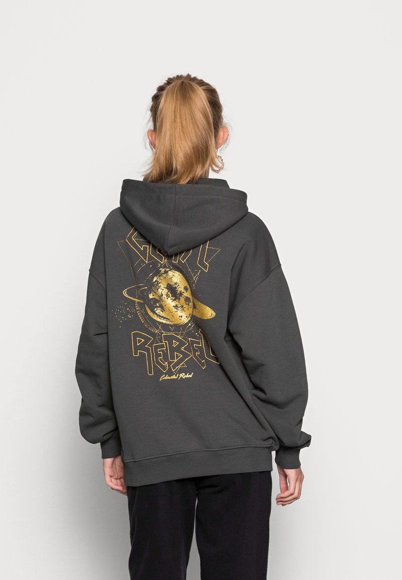 Damen Sweatshirts | Colourful Rebel GLITTER OVERSIZED HOODIE WOMEN PIRATE Sweatshirt anthracite/schwarz - LJ41656 Damen Sweatshirts | Colourful Rebel GLITTER OVERSIZED HOODIE WOMEN PIRATE Sweatshirt anthracite/schwarz - LJ41656
