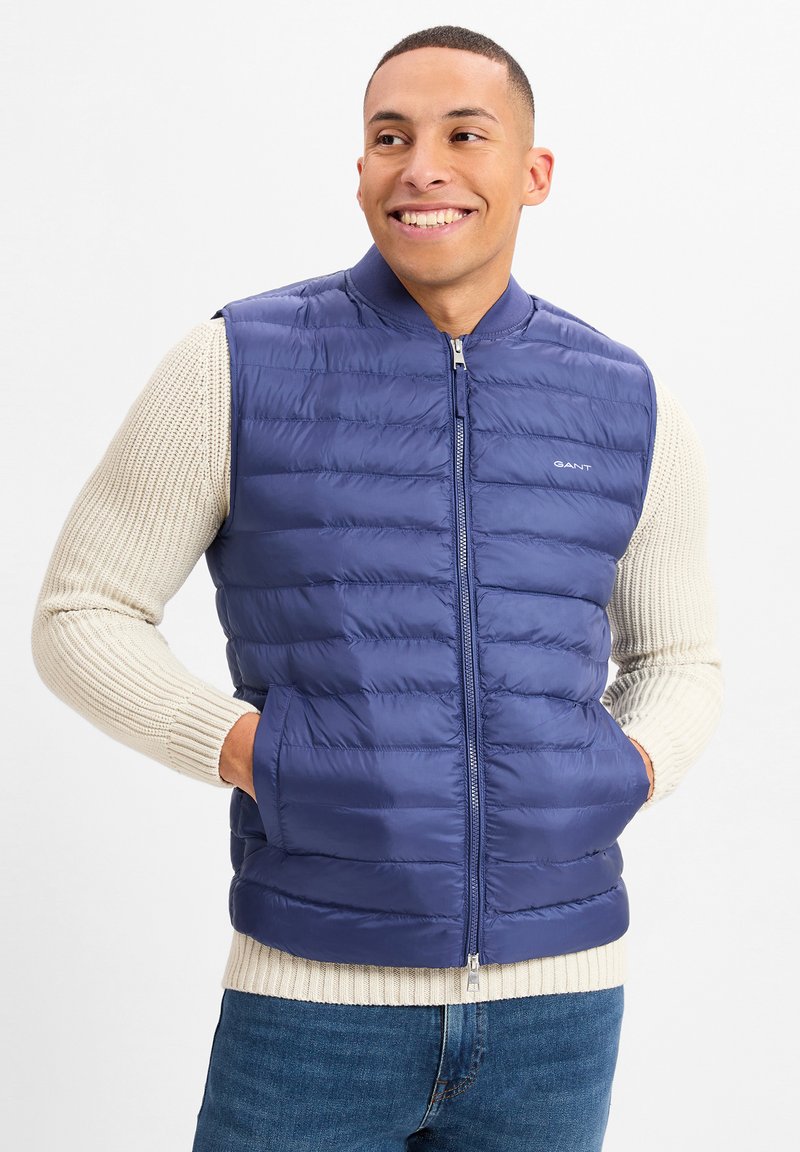 Gant Bodywarmer blauw Gant Bodywarmer blauw