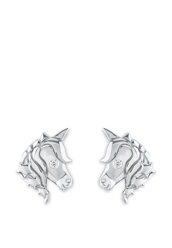 EINHORN – Ohrringe – silberfarben