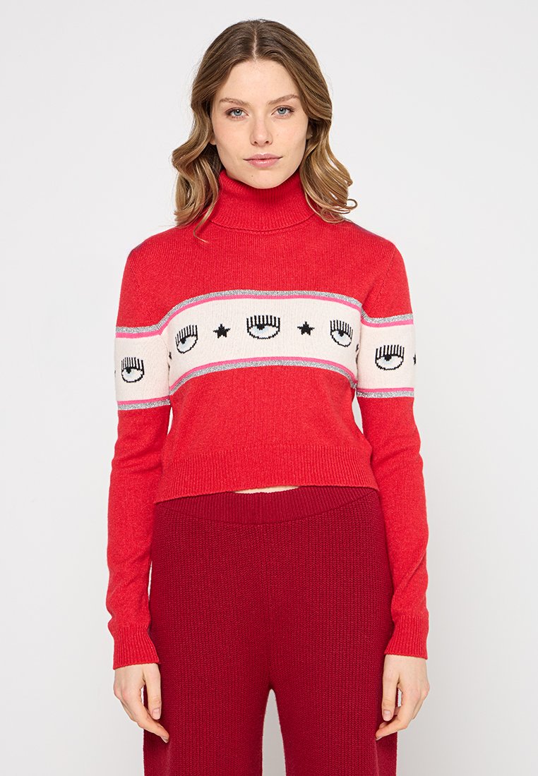 CHIARA FERRAGNI Trui rood CHIARA FERRAGNI Trui rood