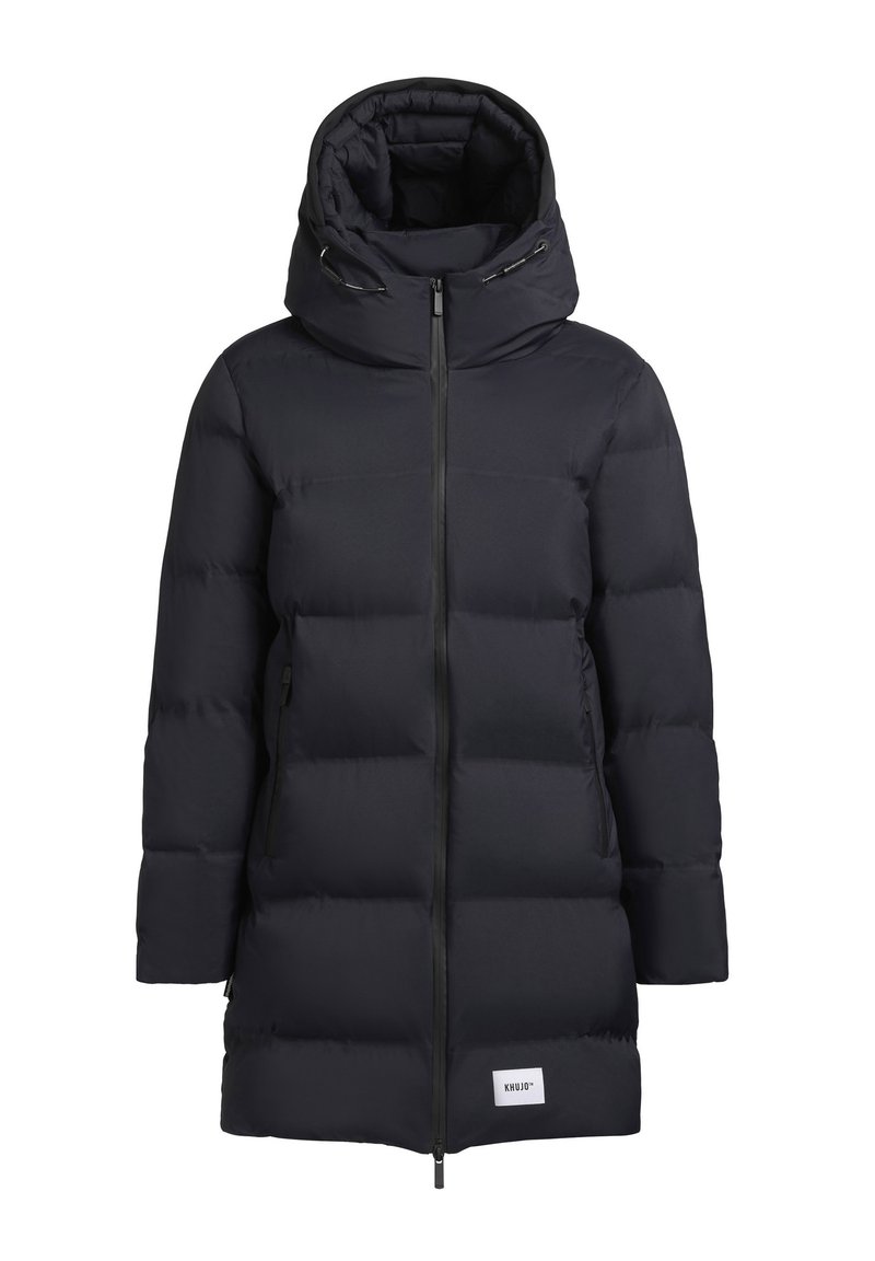 khujo Wintermantel donkerblauw