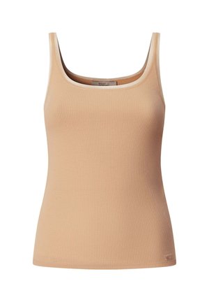 Pepe Jeans, PEPE JEANS BASIC T-SHIRT W11 CAMILLE - Top - pastel orange