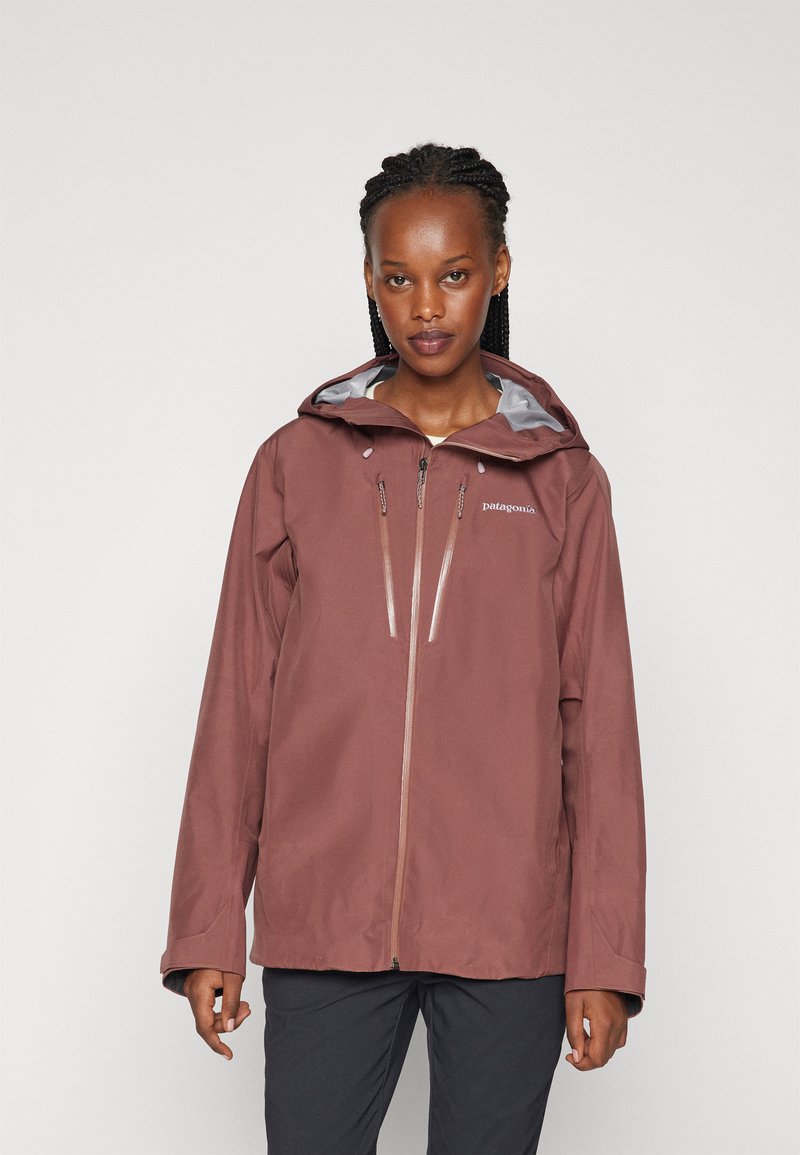 Patagonia TRIOLET JACKET - Giacca hard shell - dulse mauve