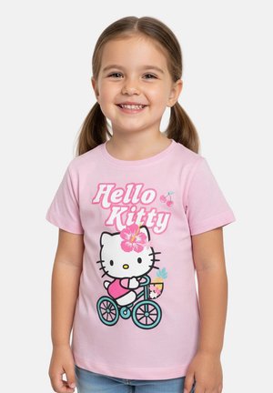 Hello Kitty, HELLO KITTY T-SHIRT BIKE SHIRT OBERTEIL KURZÄRMLIG - T-Shirt print - rosa