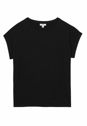 Reiss REGULAR FIT - TOMMIE BRUSHED- CREW-NECK  - Lihtne T-särk - black