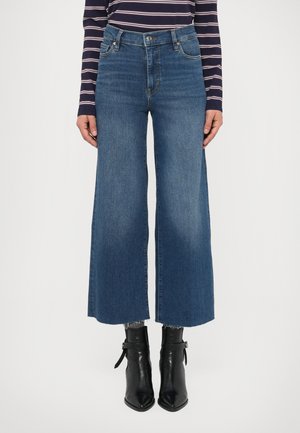 LE PALAZZO CROP - Wide leg - elixir raw after