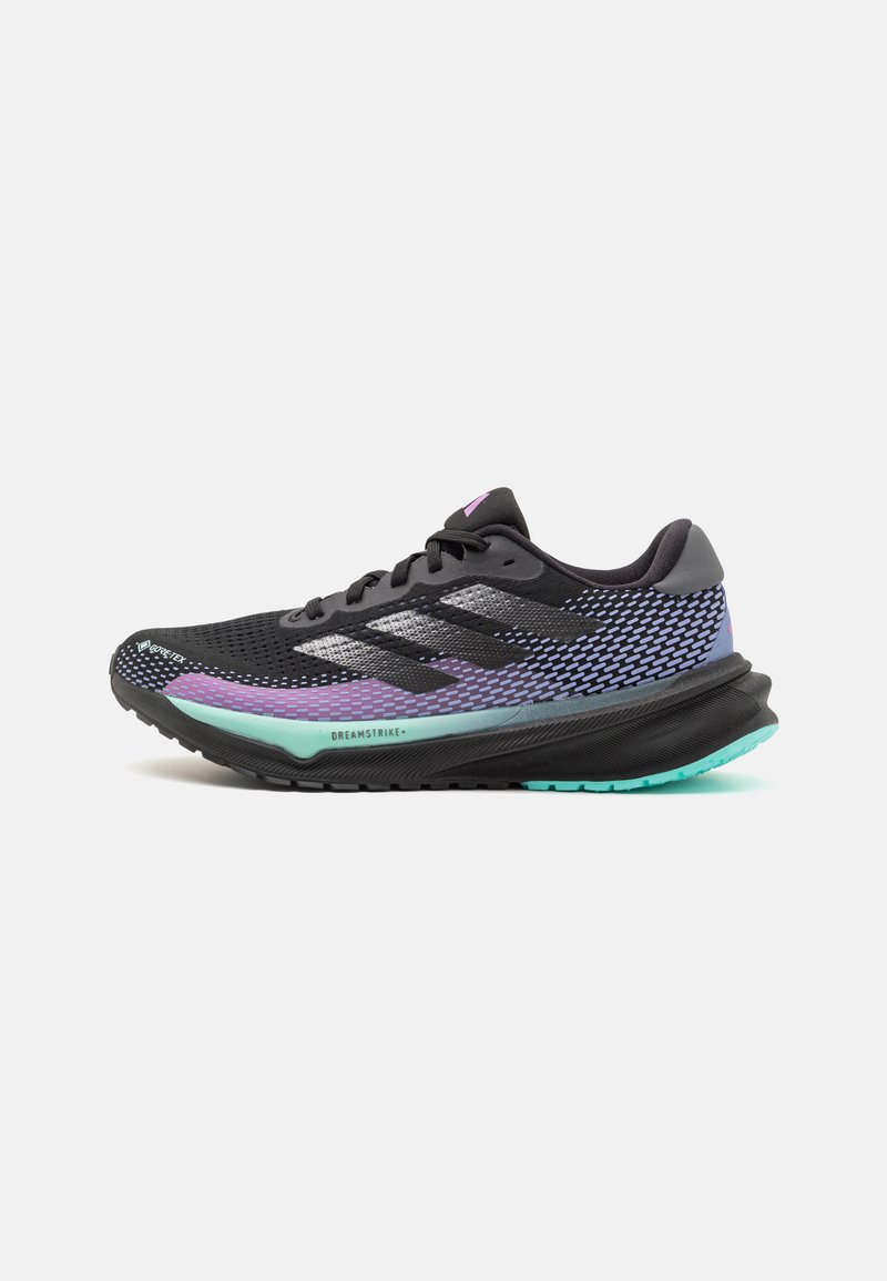 adidas gazelle silver green womens adidas Womens Supernova GORE-TEX - Core Black/Iron Met./Semi Flash Aqua