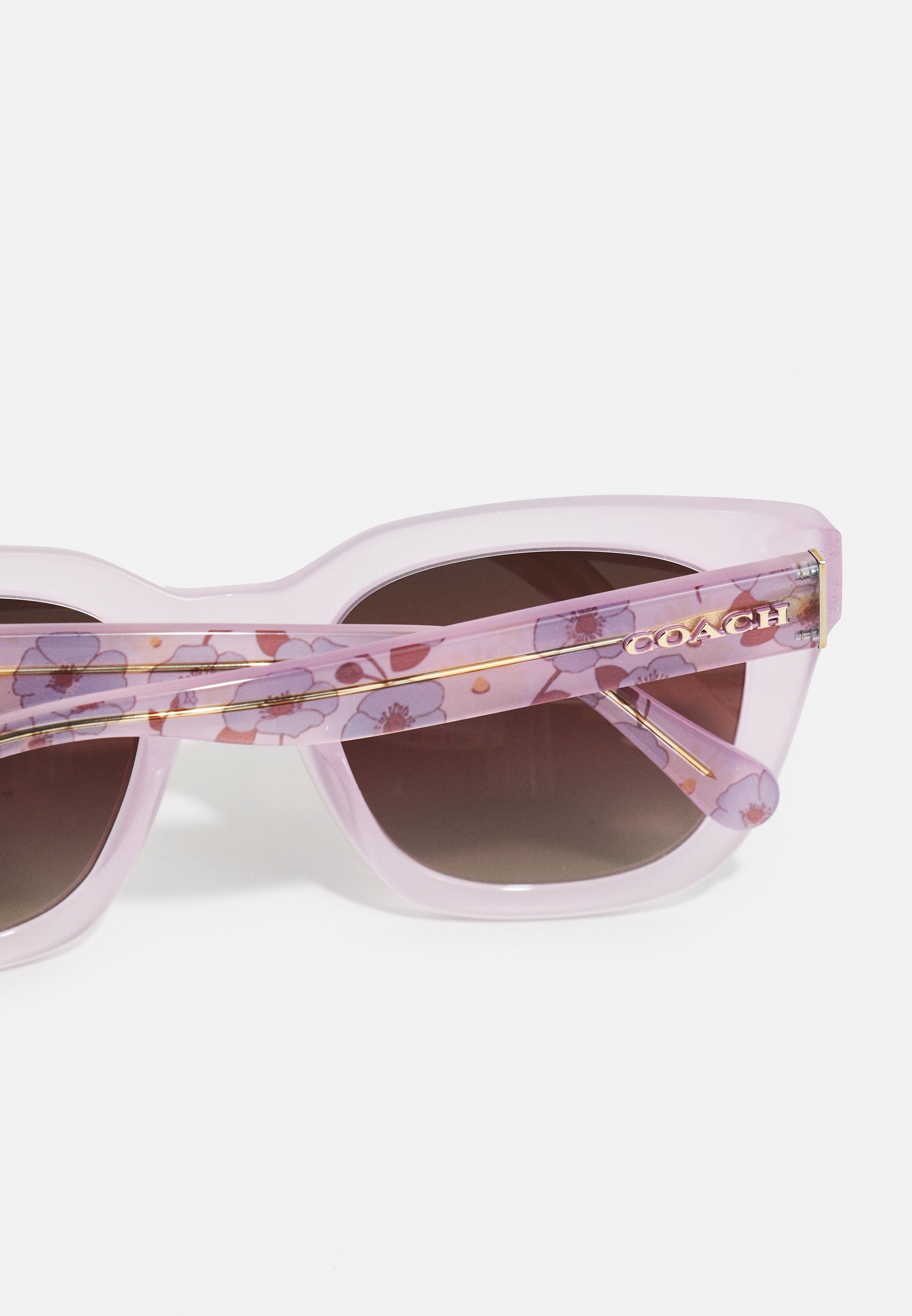 purple coach sunglasses