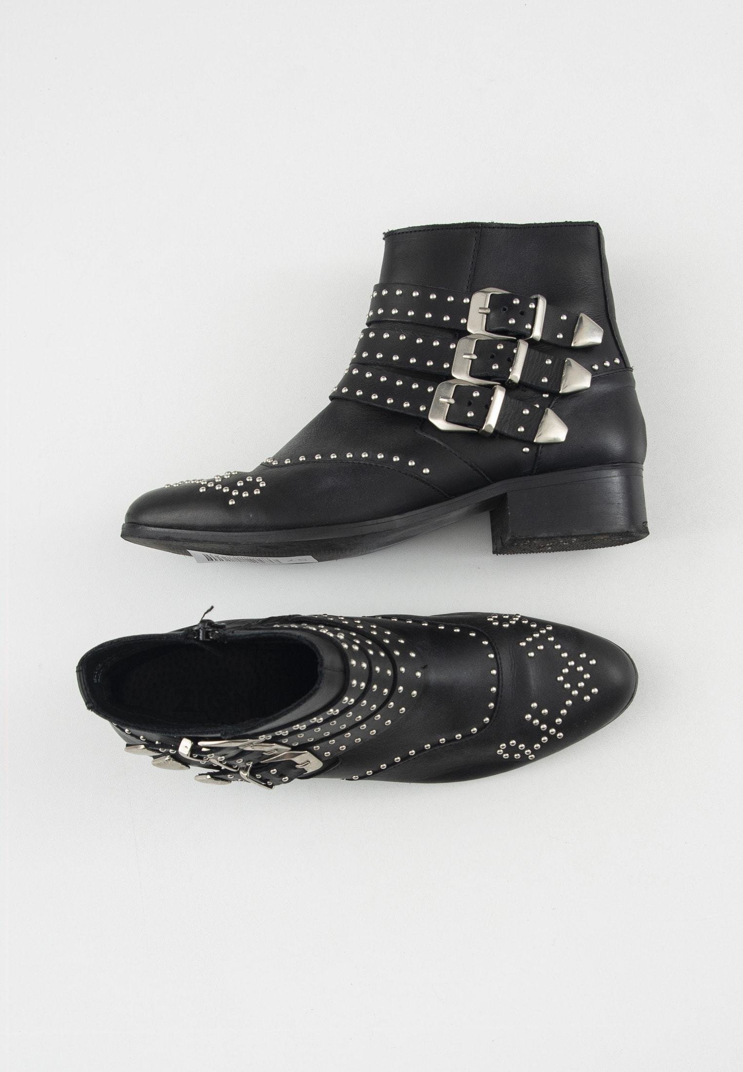 Zign Cowboy-/Bikerlaarsjes - black/zwart - (Pre-owned) - Zalando.nl