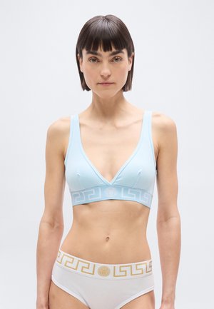 BRA - Triangel BH - pastel blue/white
