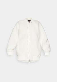 OVERSIZED BOMBER JACKET - Fleece jacket - bone