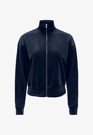 ONLY Play, ONLY PLAY JACKE ELSA SWEATJACKE - Sweat zippé - dunkelblau