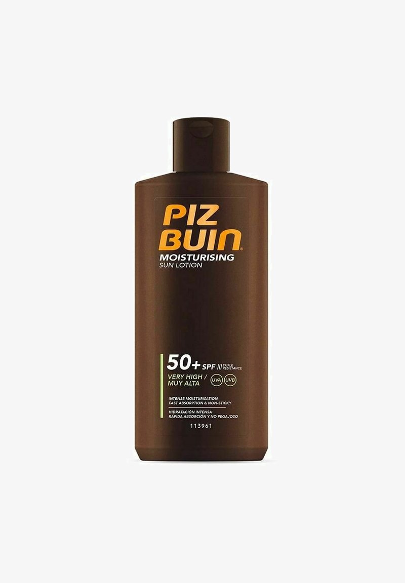 Piz Buin - PIZ BUIN MOISTURISING SUN LOTION SPF50+ 200ML - Solskydd - brown, Förstora