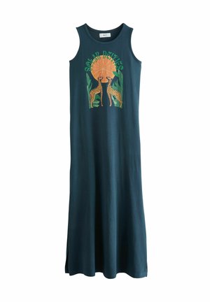 Dolga obleka - navy