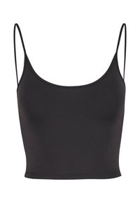 LOW BACK NECKLINE - Top - black